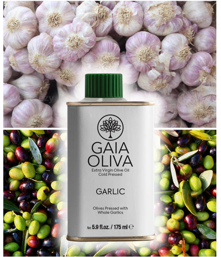 GAIA OLIVA エクストラバージンオリーブオイル ガーリック 175ml