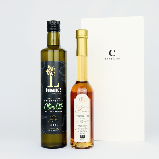 ロングリッジ500ml＆有機ホワイトコンディメント・ビオセット ギフトボックス入り