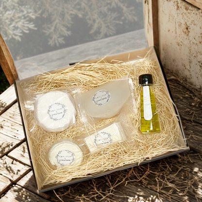 【国際コンクール受賞記念特別販売】crea farm のオリーブオイルと富士山フレッシュチーズのセット