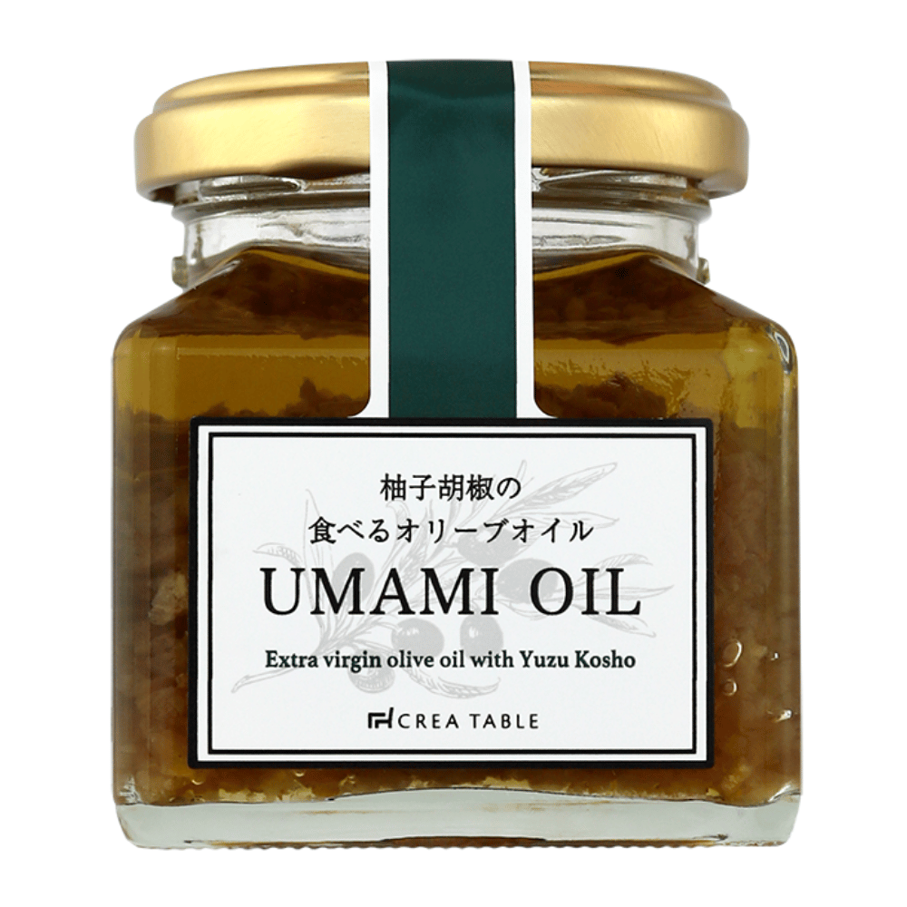 UMAMI OIL 柚子胡椒の食べるオリーブオイル