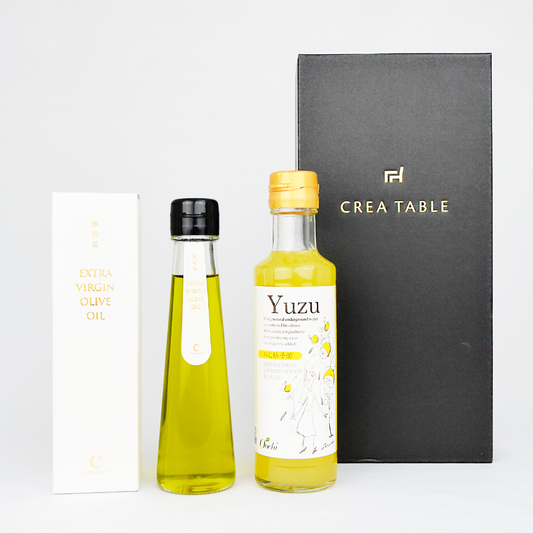 静岡産オリーブオイルとのむ柚子酢セット
